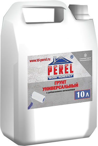 Грунтовка универсальная антисептическая Perel Uniprim, 10 л в Щелково по низкой цене
