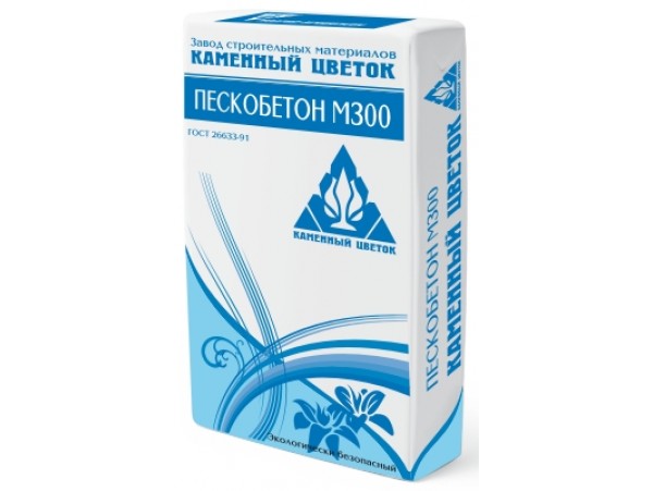 Пескобетон "Каменный цветок" М-300+ ТМ  "ТИТАН" 40 кг в Щелково по низкой цене