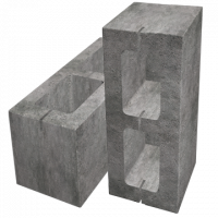 блок пескоцементный  стеновой рядовой (двухпустотный) скц-14л 390х140х188 кпр-пр-пс-390-100-f50-1350 rrdblok Щелково купить