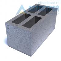 блок бетонный стеновой 190×190(188)x390 мм четырехщелевой а-строй Щелково купить