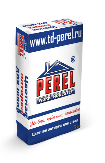 RL 0410 Цветная затирка PEREL, серая , 25 кг в Щелково по низкой цене