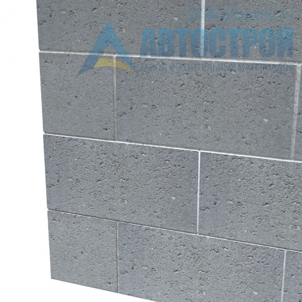 Блок бетонный стеновой 190×190(188)x390 мм четырехщелевой А-Строй в Щелково по низкой цене