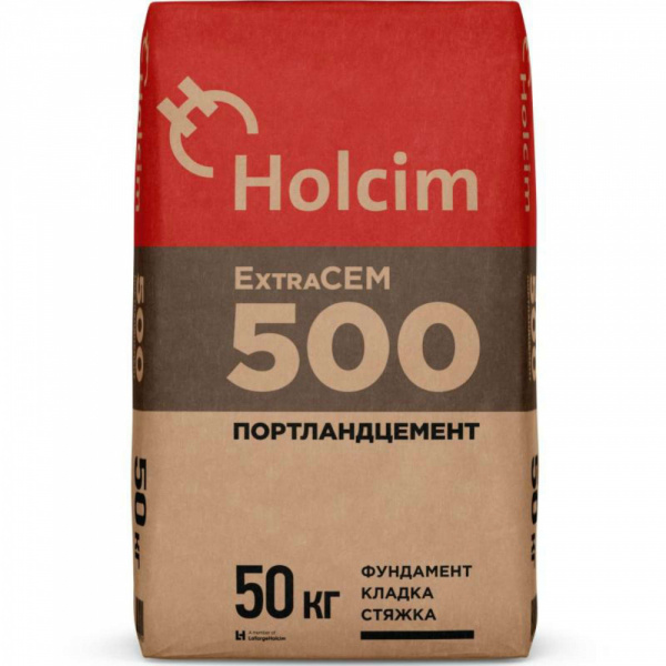Цемент Holcim ExtraCEM 500 Портландцемент II/А-И 42,5 Б, 50кг в Щелково по низкой цене